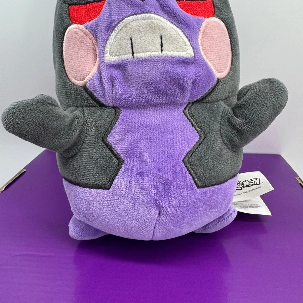 Pokemon Morpeko Hangry Mode Plush 8 Inch Purple Grey Jazwares 2021 Stuffed Toy